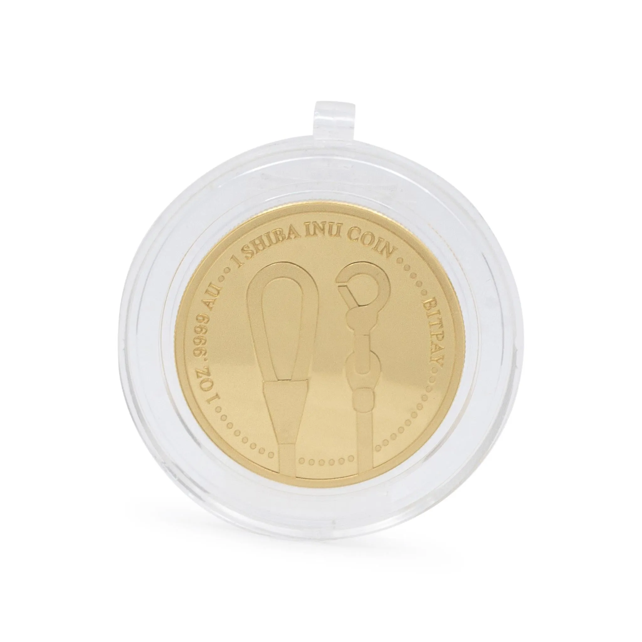 1OZ SHIBA INU $Shib Bitpay 24K Fine Gold Coin