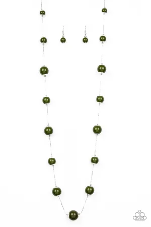 5th Avenue Frenzy Green Paparazzi Necklace