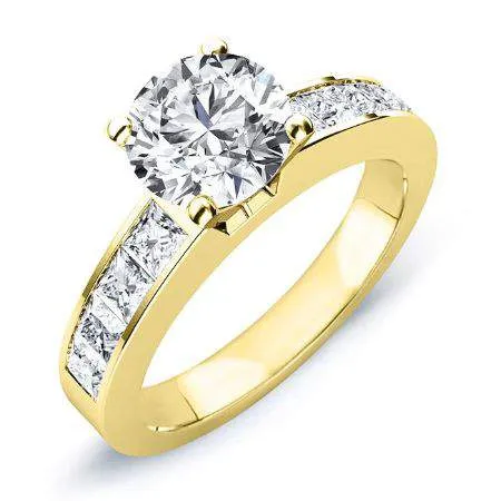 Ayana - Round Lab Diamond Engagement Ring (IGI Certified)