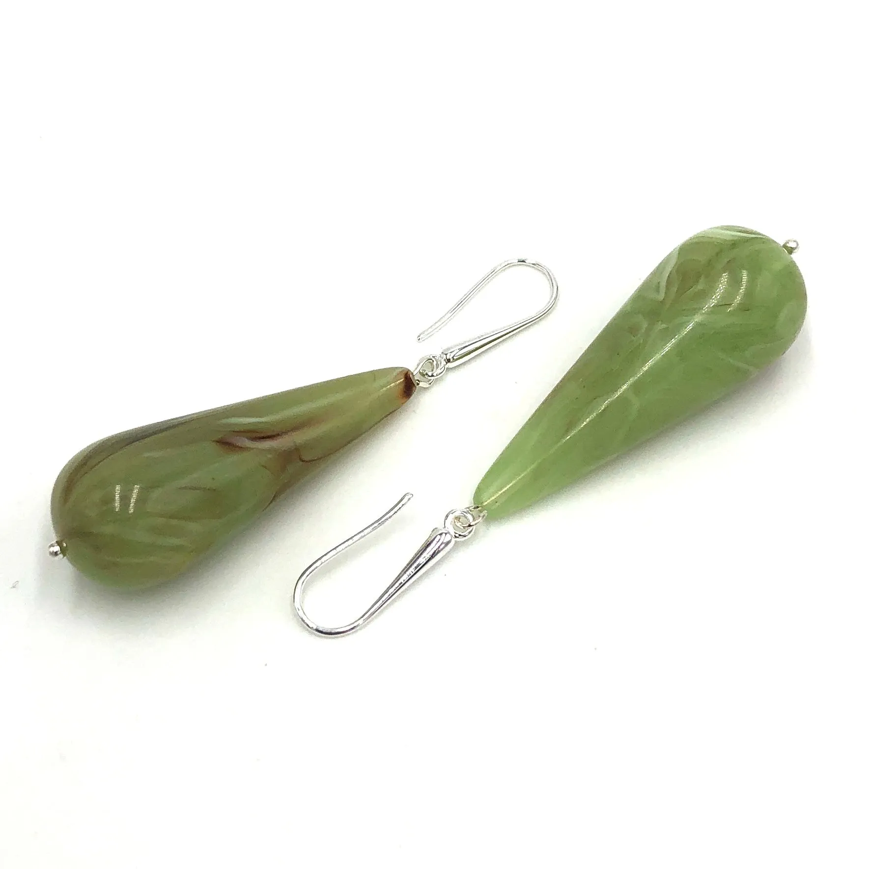 Bella Donna Teardrop Lucite Earrings