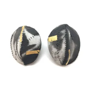 Black and White with Gold Dome Posts