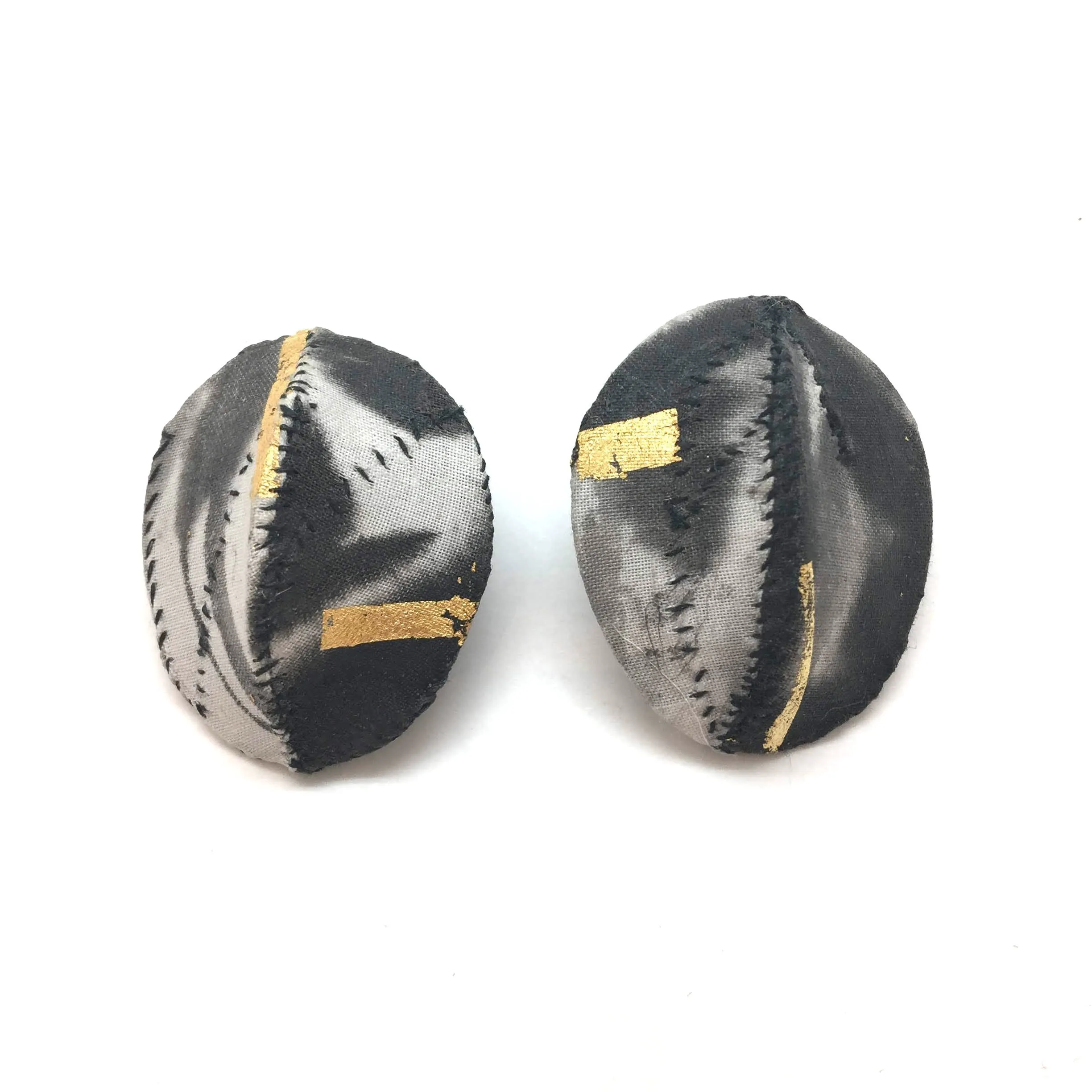 Black and White with Gold Dome Posts