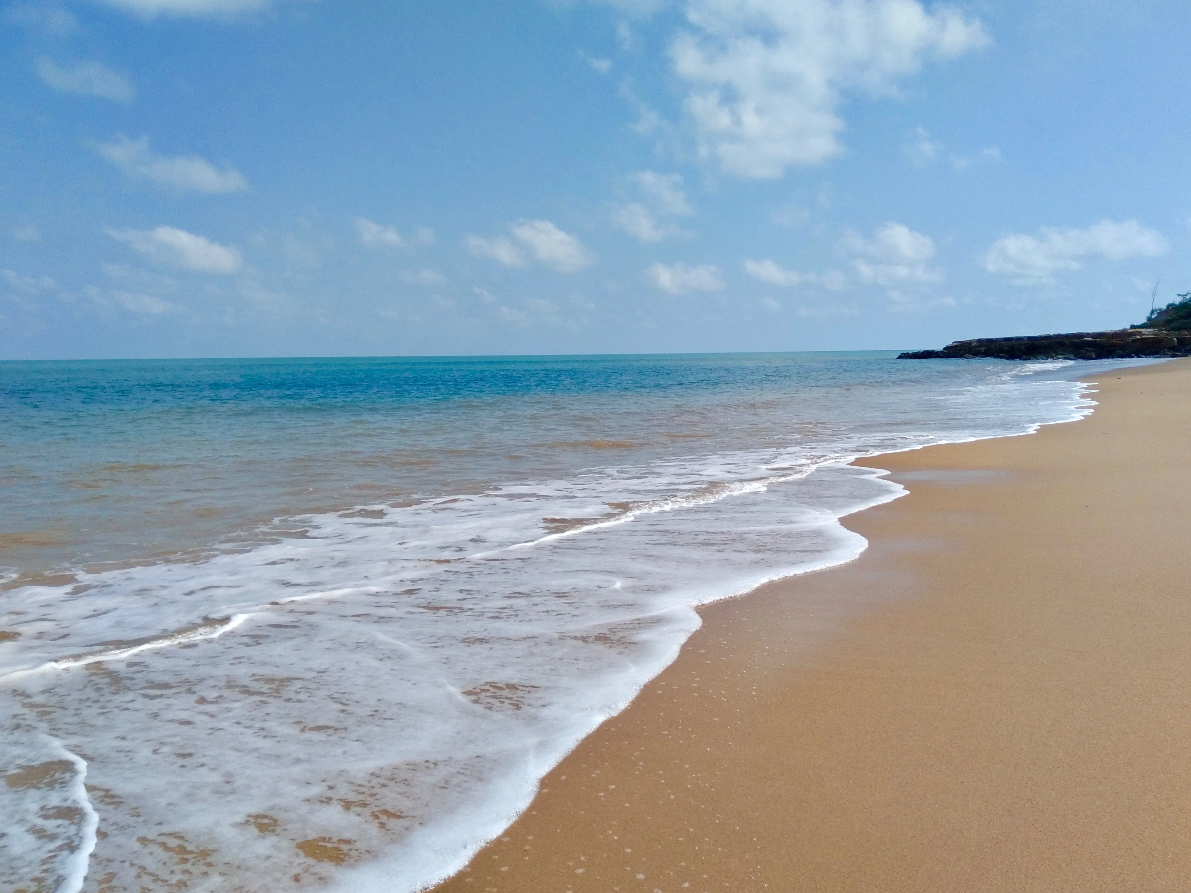 Blue Wave Beach with the Spiral, necklace