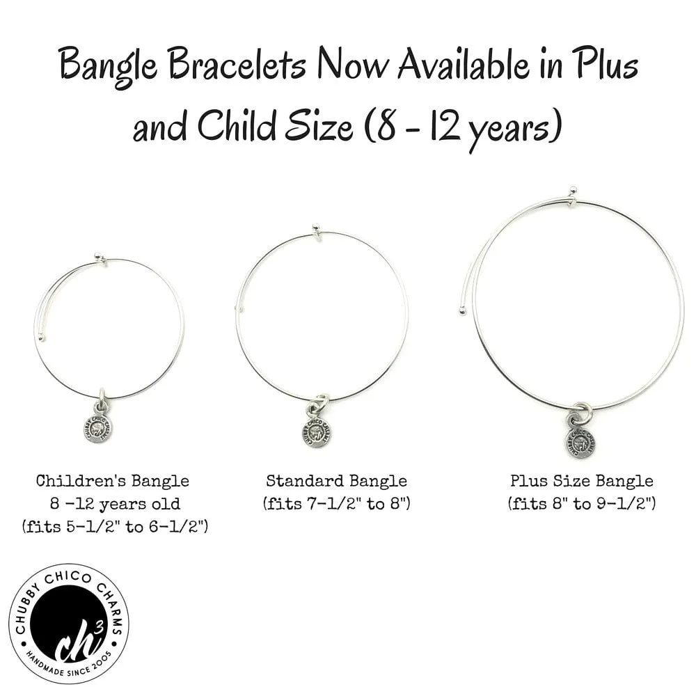 Butterfly I Wish We Had More Time Together I'll Always Love You Expandable Bangle Bracelet Set