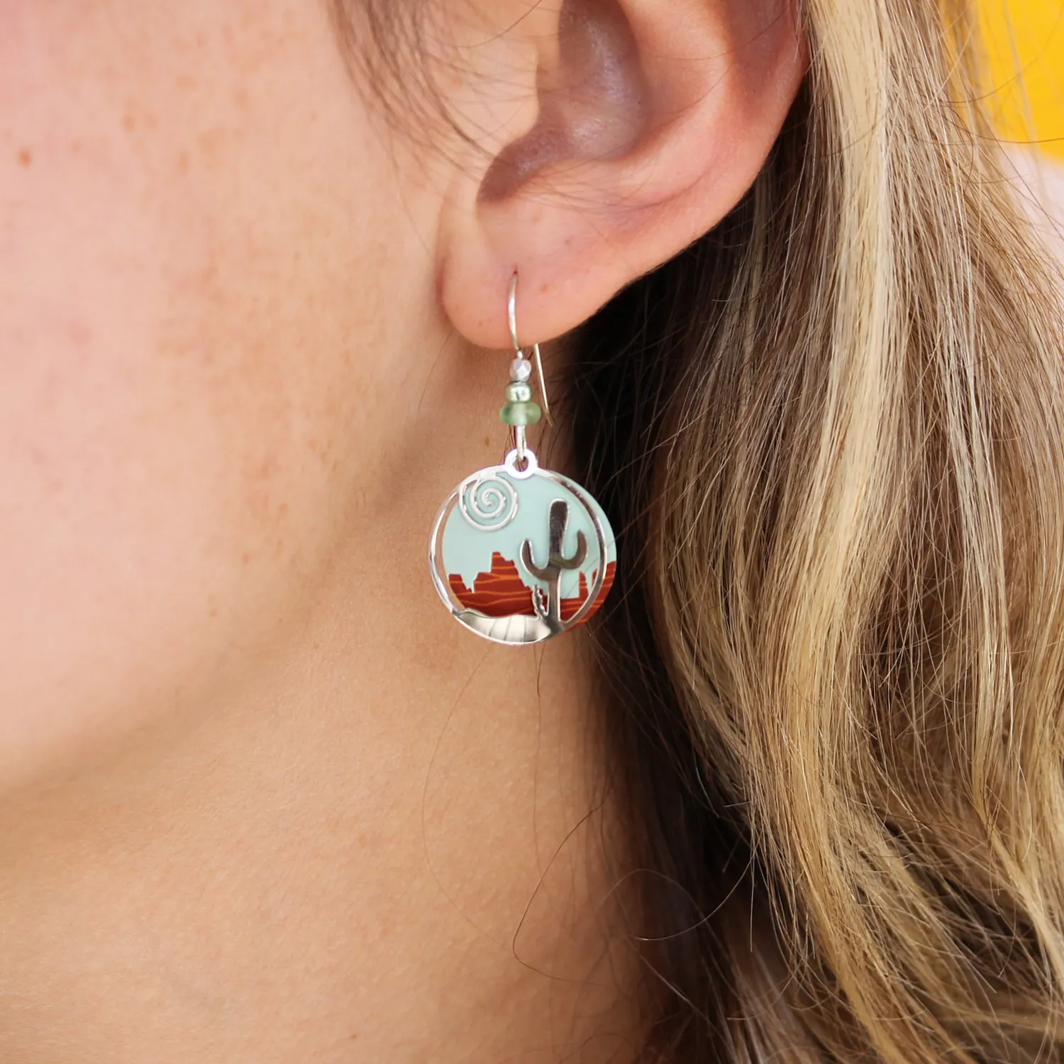 Cactus in the Desert Earrings