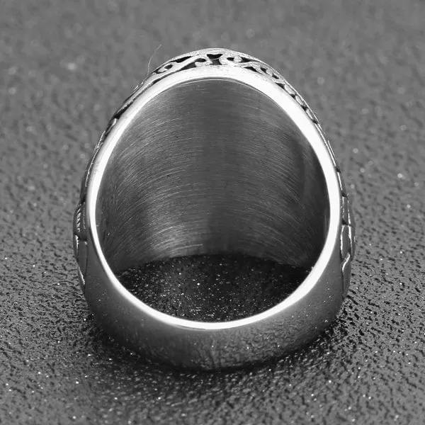 Classy Men Black Stone Ring