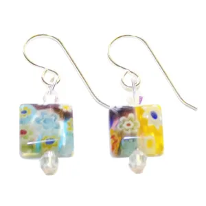 Colorful Glass Crystal Earring