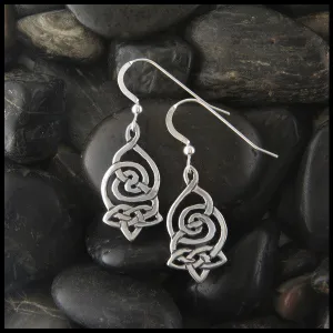 Corryvrecken Earrings in Silver