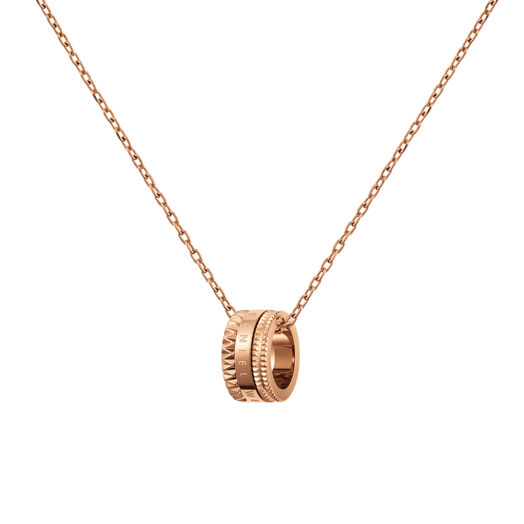 Daniel Wellington Elevation Necklace Rose Gold