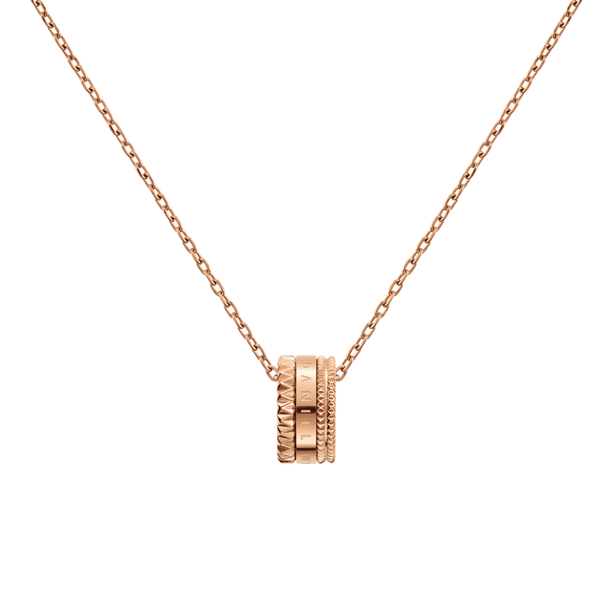 Daniel Wellington Elevation Necklace Rose Gold