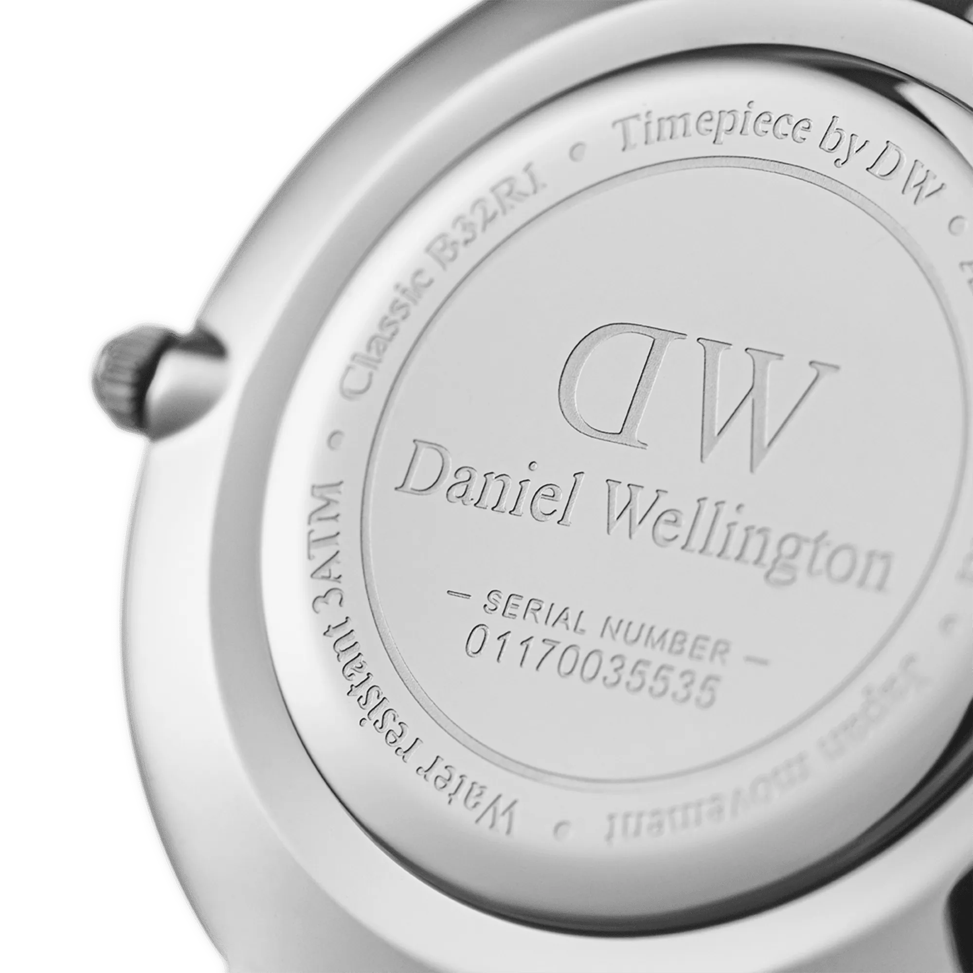 Daniel Wellington Petite 32 Ashfield Silver & Black Watch