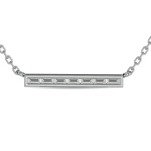 Diamond 1/5 Ct.Tw. Fashion Necklace in 14K White Gold