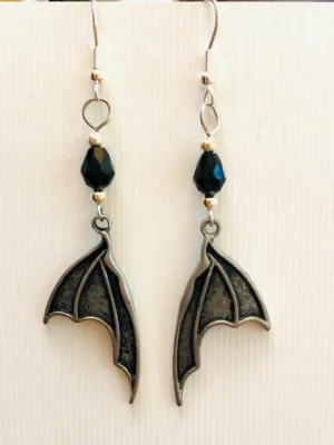 Dragon wing earrings