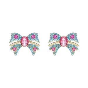 E1493 - Colorful Bowknot Earrings