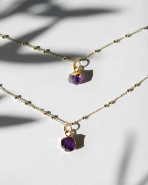 February | Amethyst Necklace