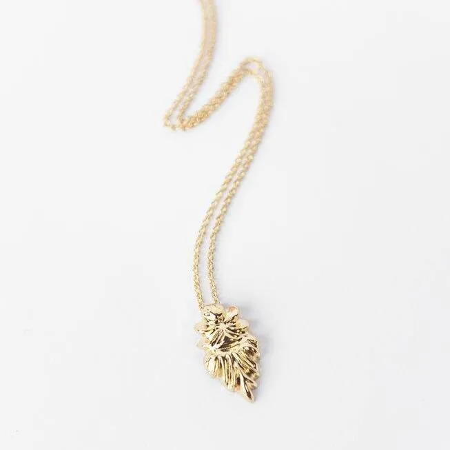 gold May necklace