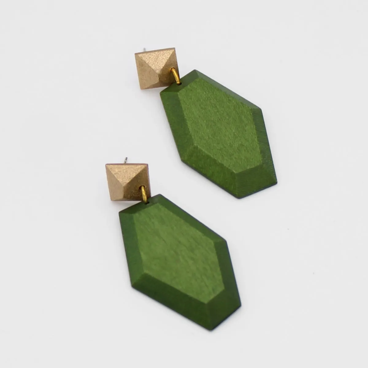 Green Genesis Earrings