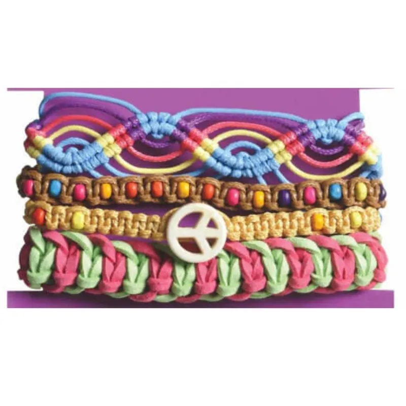 Groovy 60s Friendship Bracelets - 3 Pack