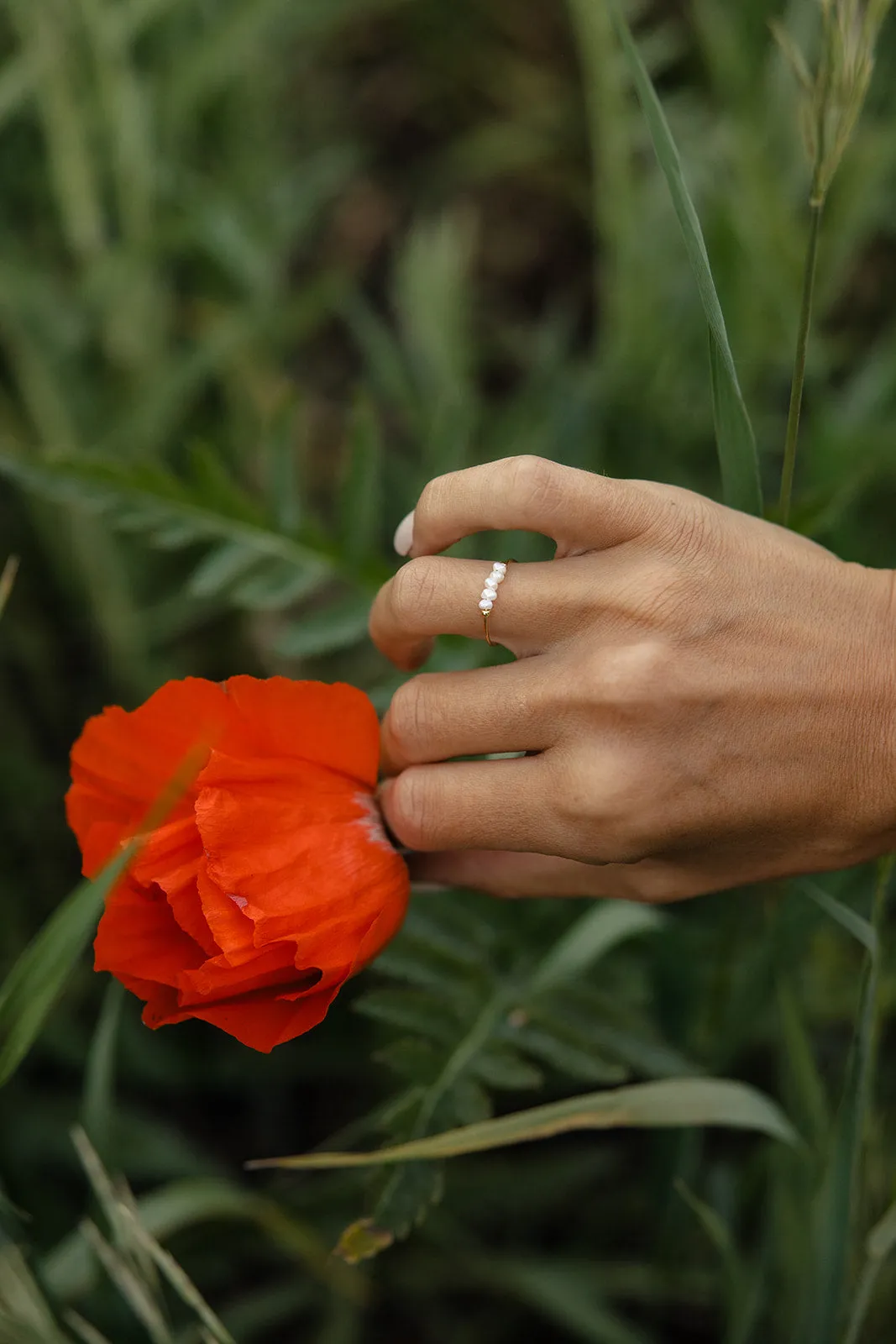 Malia Pearl Ring