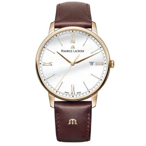 Maurice Lacroix Men's White Eliros Date Quartz Watch EL1118-PVP01-112-1