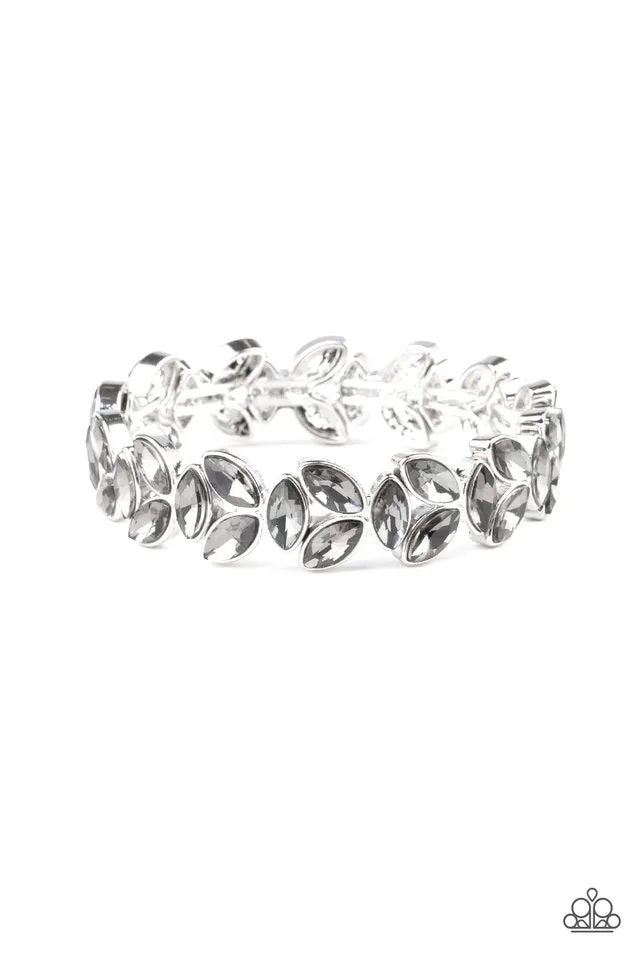 Paparazzi Bracelet ~ Gilded Gardens - Silver