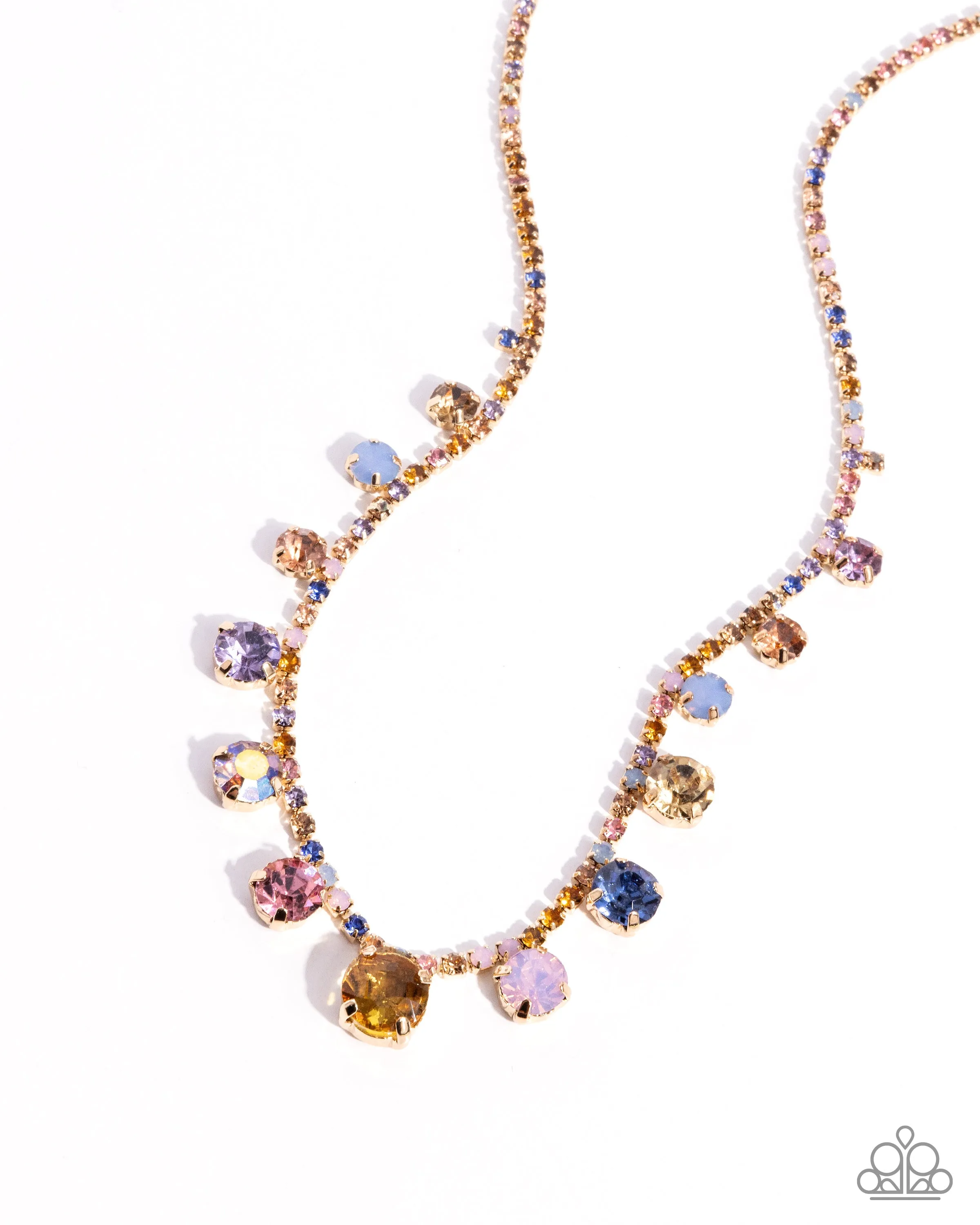 PAPARAZZI Colorful Countess - Multi NECKLACE