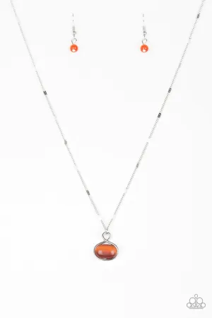 Paparazzi Necklace ~ The Seafarer - Orange