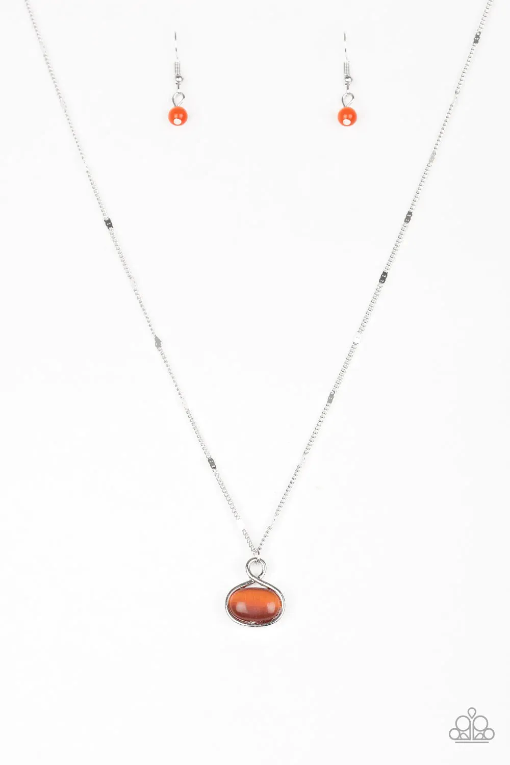 Paparazzi Necklace ~ The Seafarer - Orange