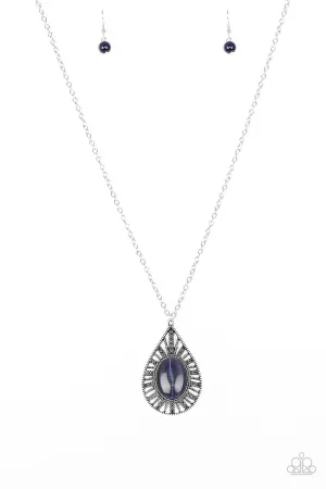 Paparazzi Necklace ~ Total Tranquility - Blue