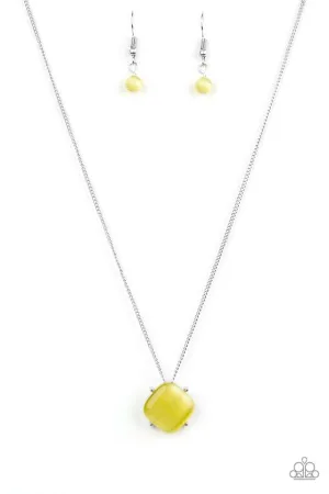 Paparazzi Necklace ~ You GLOW Girl - Yellow