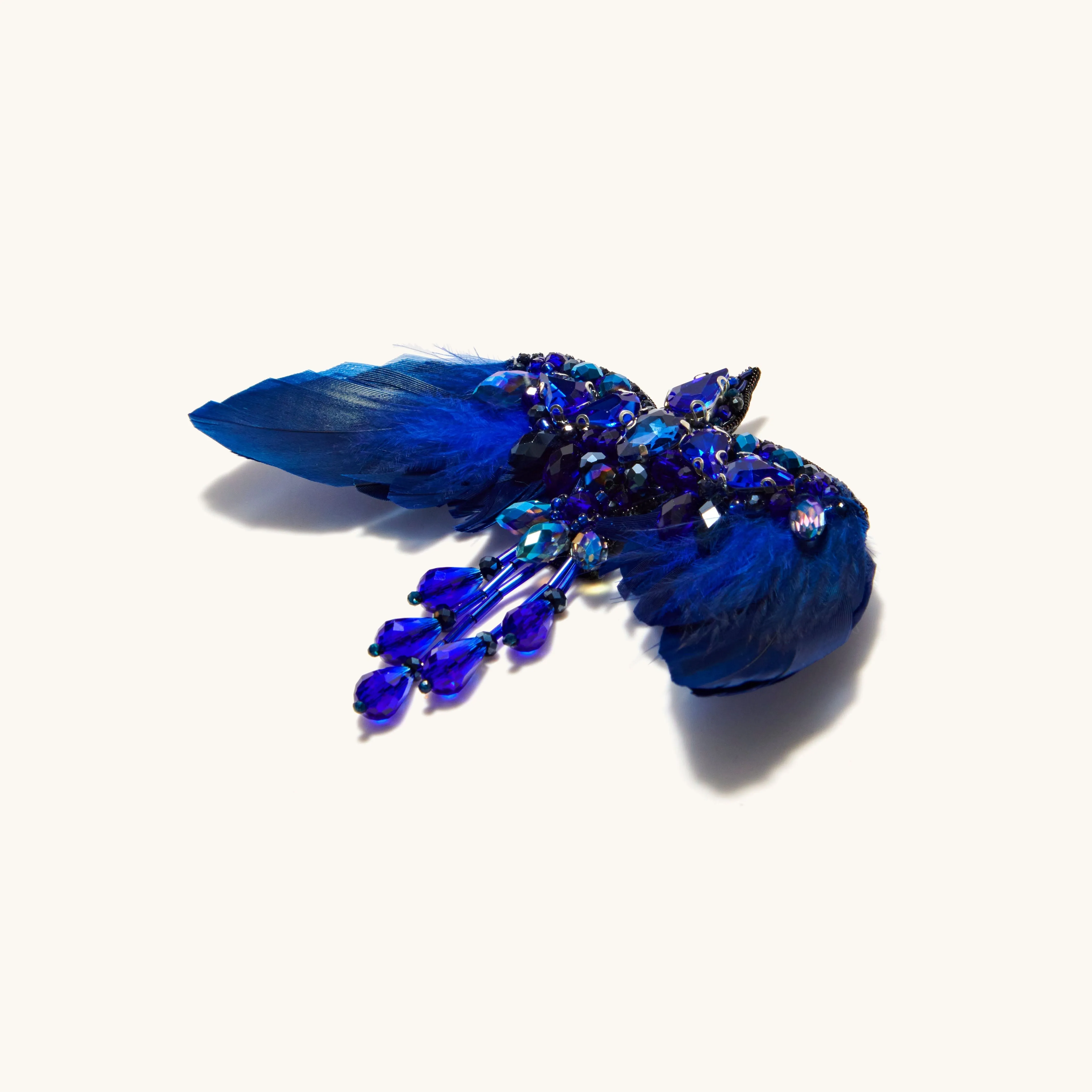 Phoenix Rising Sapphire Brooch