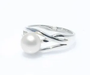 Ripple Pearl Ring