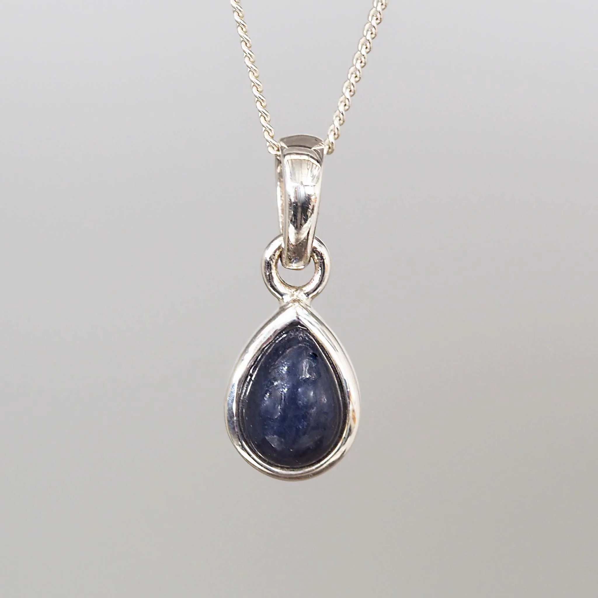 September Birthstone Necklace - Sapphire