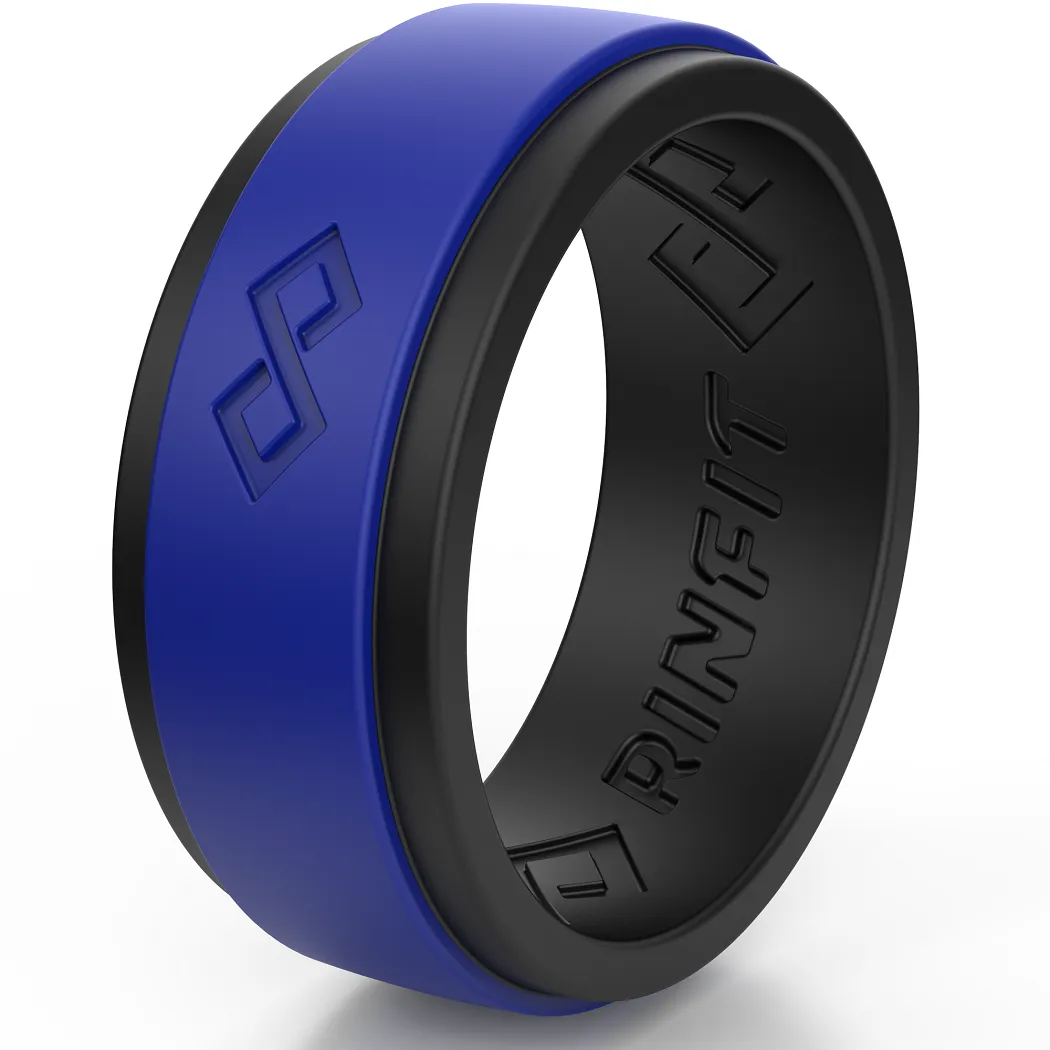 Set of Two Rings: Women's Couture Blue & Men's RinfitAir Collection