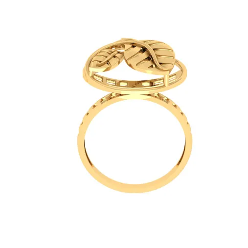 Shimmering Classy Gold Ring