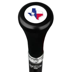 Texas Flat Top Stick: Beechwood Shaft Pewter