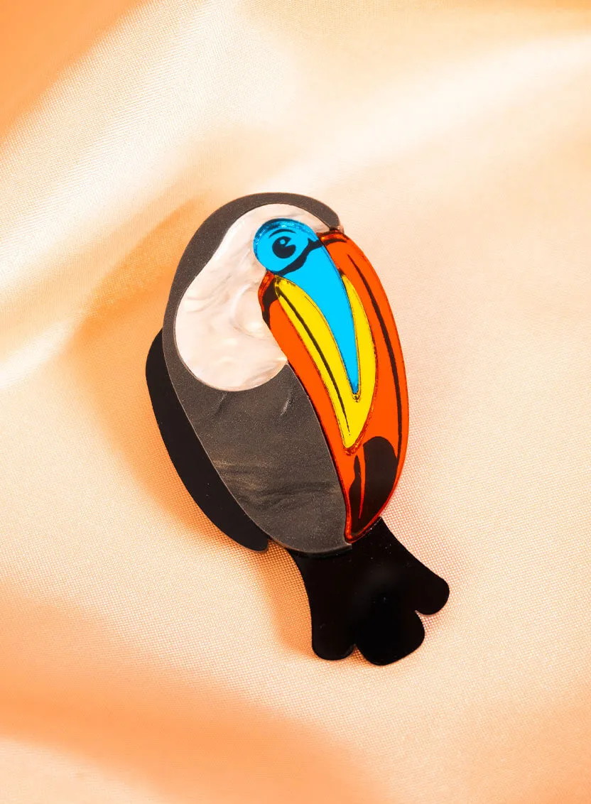 Toucan Brooch