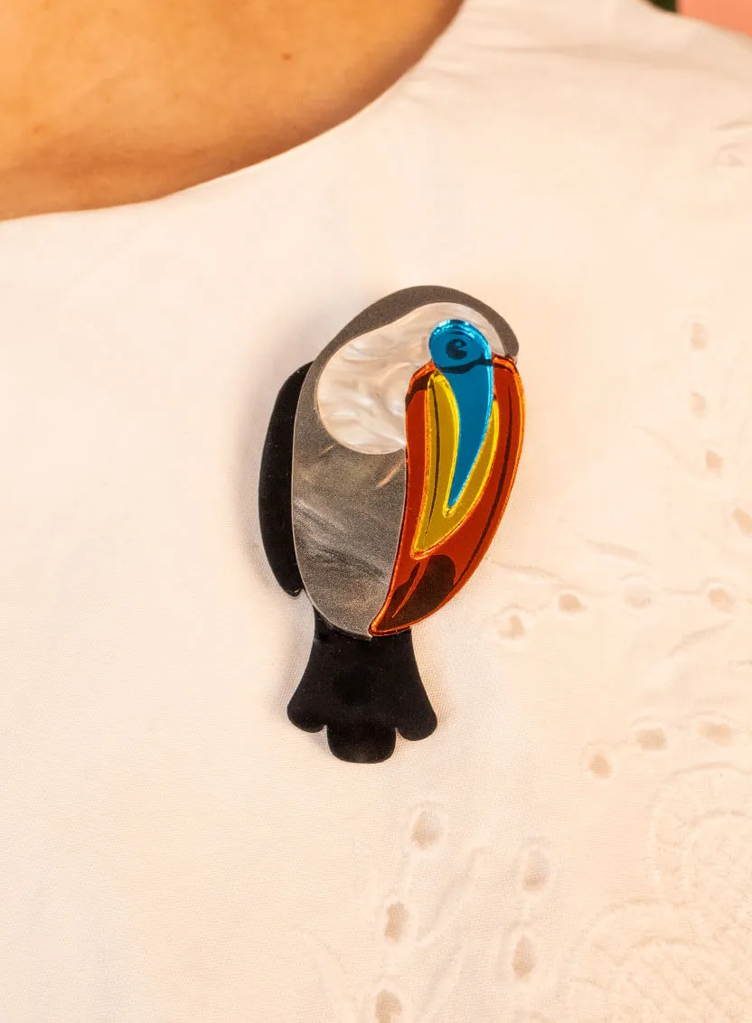 Toucan Brooch