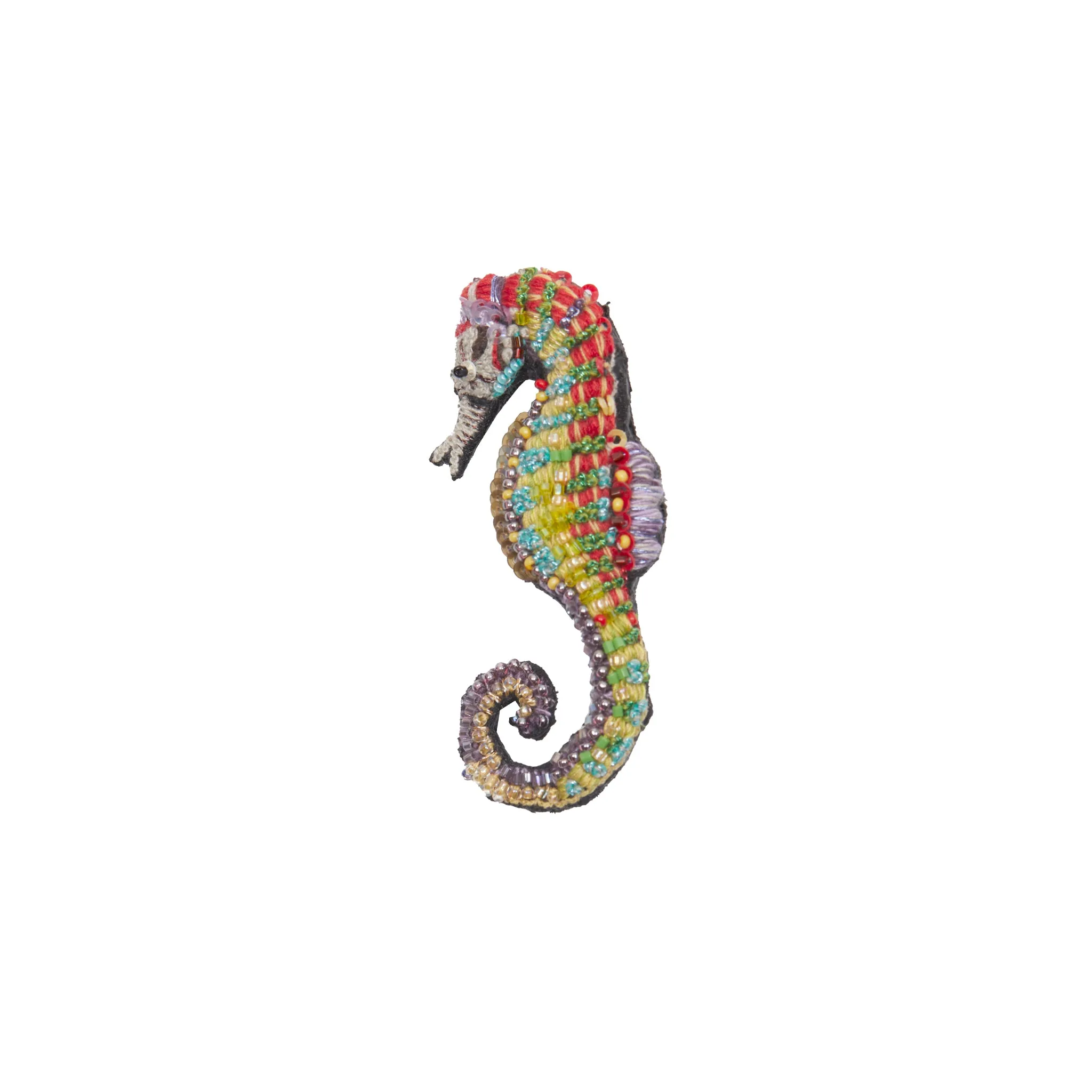 Trovelore Spotted Seahorse Brooch Pin