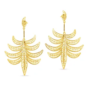 Unique Filigree Tropicana Earrings